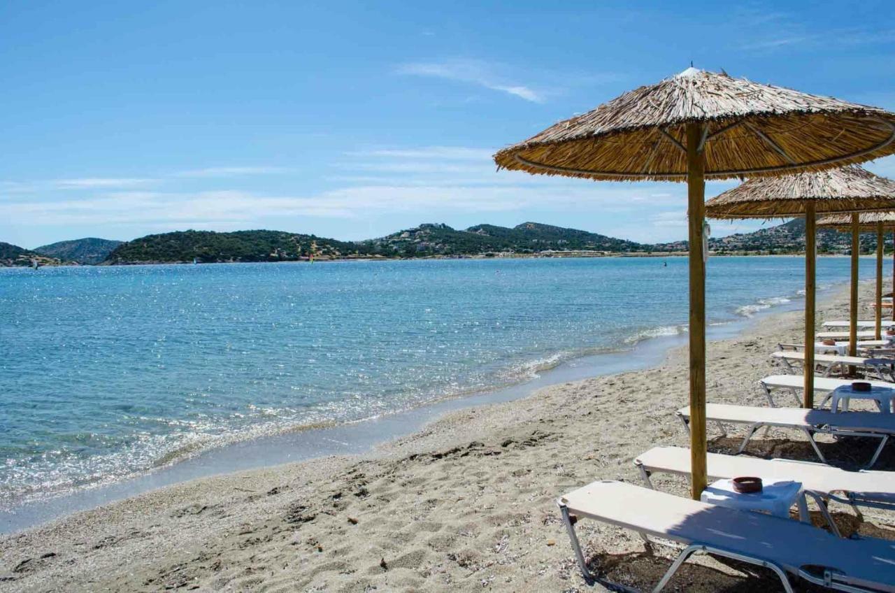 Renovated Apt 100M From Beach Wifi Ac Anavyssos Luaran gambar