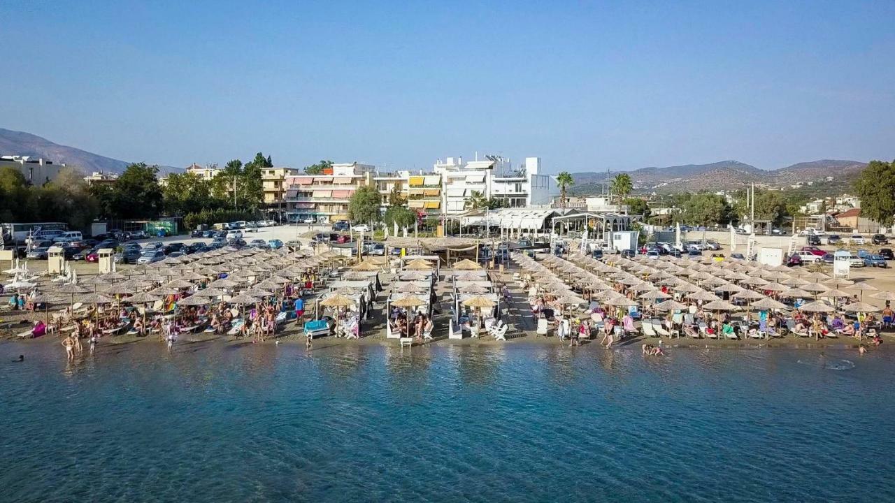 Renovated Apt 100M From Beach Wifi Ac Anavyssos Luaran gambar
